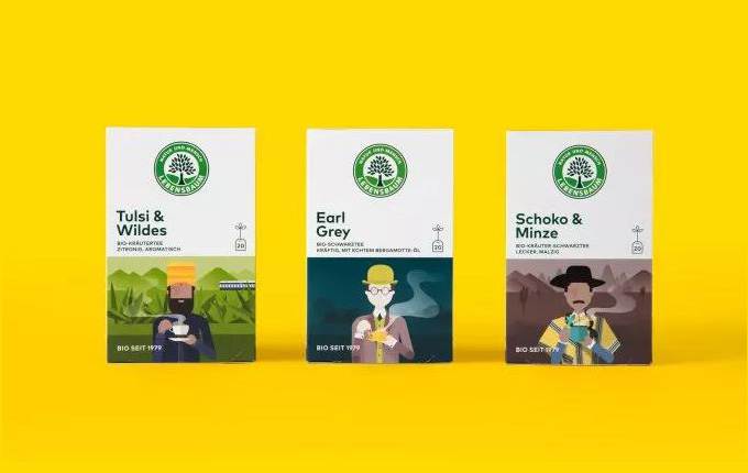 “很年輕的”時(shí)尚茶包裝設(shè)計(jì)