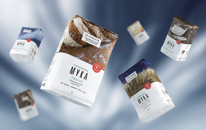 “照片型”面粉包裝設(shè)計(jì)